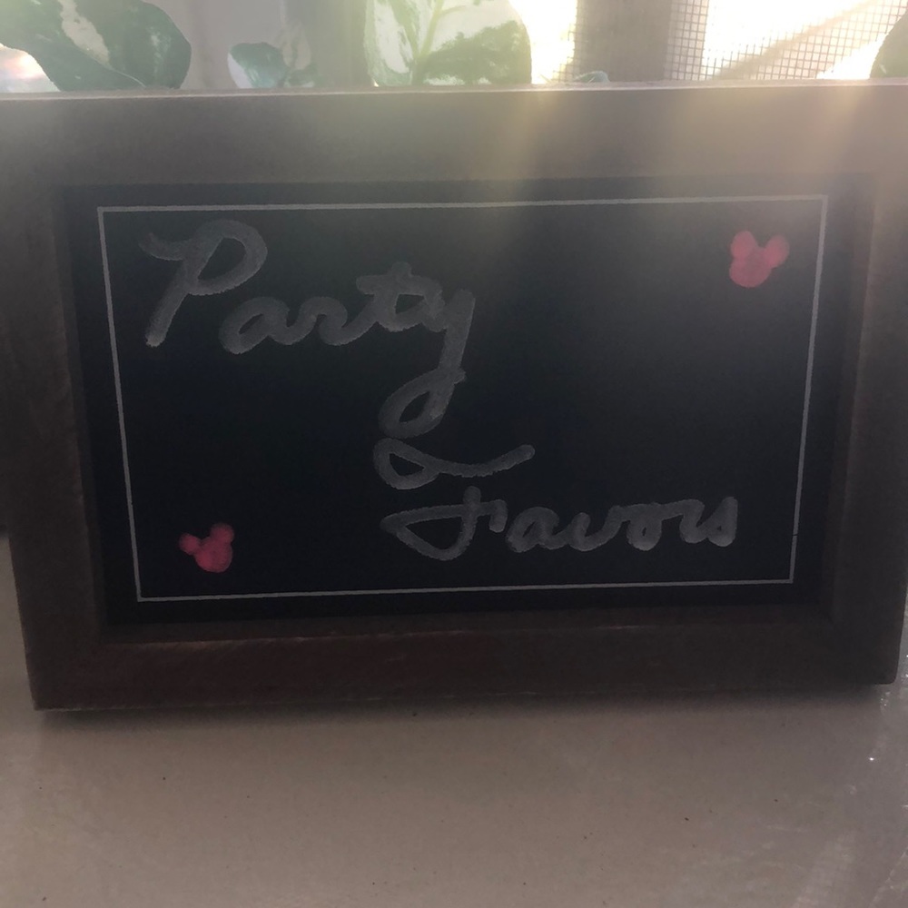 Chalk board frames
